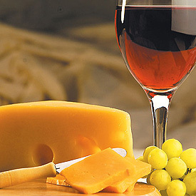 Wine and cheese